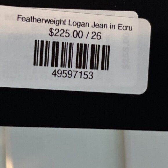 NWT RAG & BONE THE LOGAN FEATHERWEIGHT MID-RISE WIDE LEG~26 - Picture 5 of 9